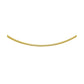 14k Yellow Gold Classic Omega Style Necklace (2.00 mm)