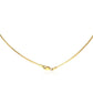 14k Yellow Gold Classic Omega Style Necklace (2.00 mm)