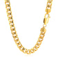 14k Yellow Gold Solid Miami Cuban Chain (7.20 mm)