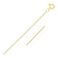 14k Yellow Gold Classic Box Chain (0.40 mm)