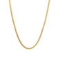 14k Yellow Gold Classic Solid Miami Cuban Chain (3.20 mm)