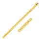 10k Yellow Gold Classic Miami Cuban Solid Chain (6.10 mm)