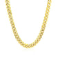 10k Yellow Gold Classic Miami Cuban Solid Chain (6.10 mm)