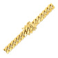 10k Yellow Gold Semi Solid Miami Cuban Chain (6.60 mm)