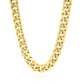 14k Yellow Gold Semi Solid Miami Cuban Chain (10.70 mm)