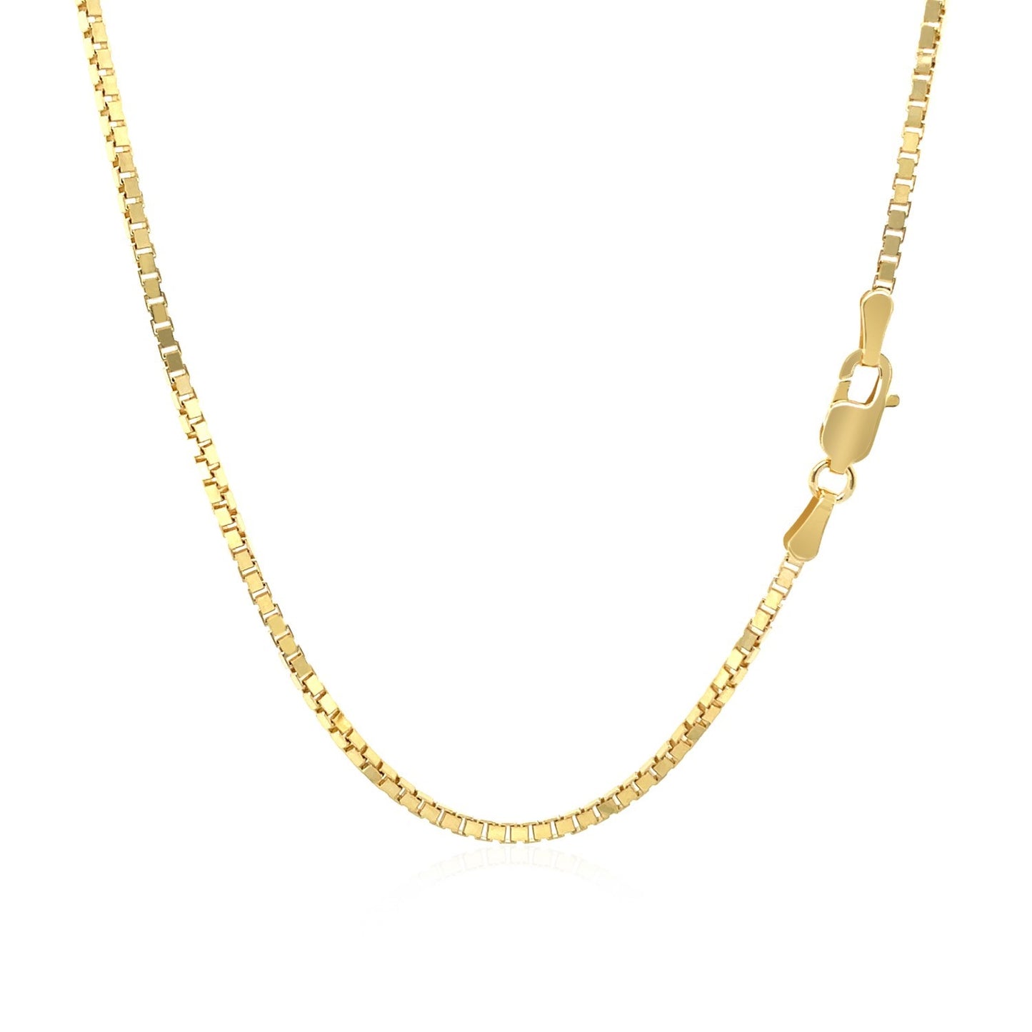 10k Yellow Gold Classic Box Chain (1.40 mm)