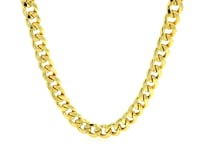 5.5mm 10k Yellow Gold Light Miami Cuban Chain