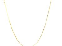 10k Yellow Gold Classic Box Chain 0.45mm