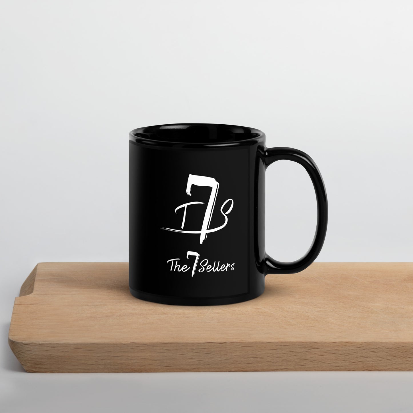 The7Sellers™️ Black Glossy Mug