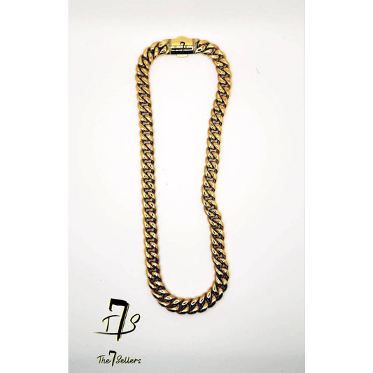The7Sellers™️ 18k Gold Plated Cuban Link Chain